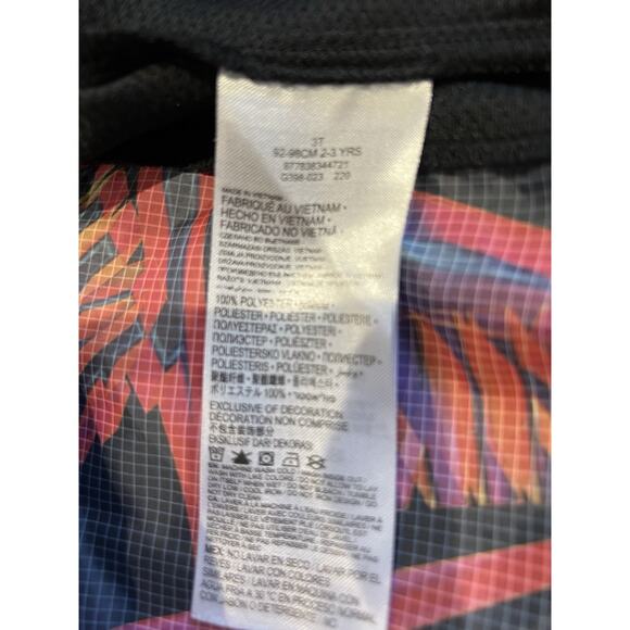 Nike Jacket Size 3T Lightweight Packable Retro Colorful Spring Kids Jacket - Picture 5 of 5